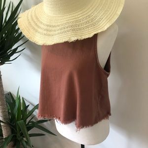 AERIE OPEN BACK SHIRT